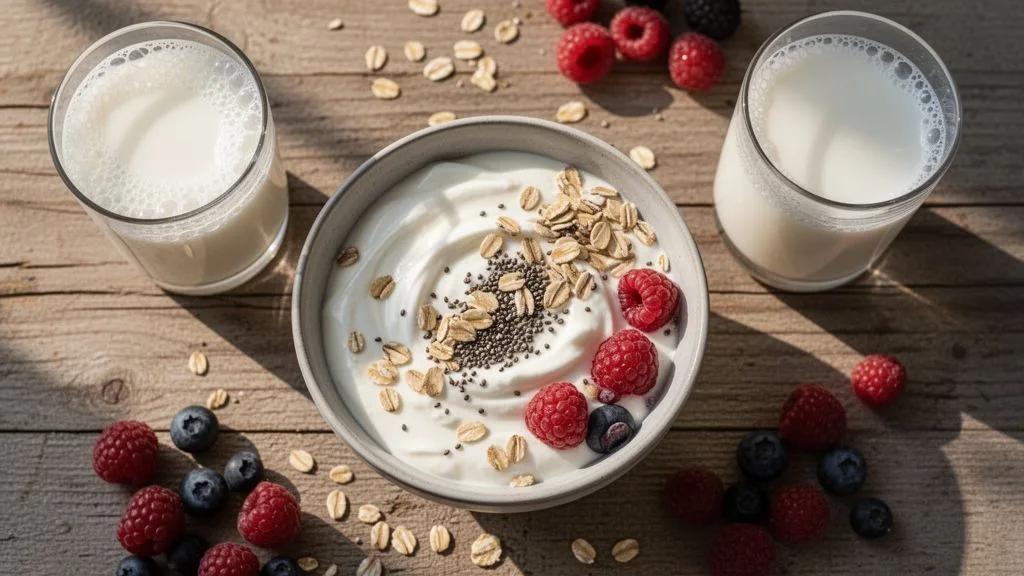 Kefir vs Yogurt at Breakfast Live CFU counts lactose load and who actually tolerates each